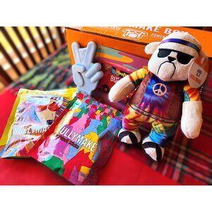 BULLYMAKE Dog Woofstock Theme Toy n Treat Box Power Chewer New in Box